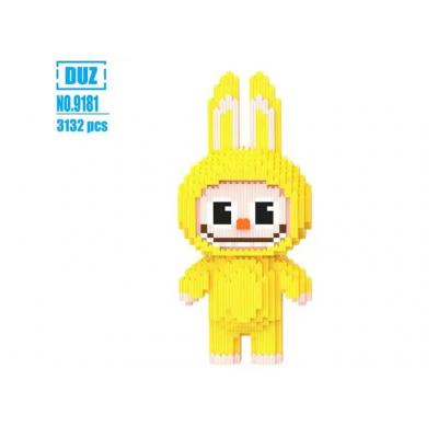 Конструктор Magic Blocks "ЛАБУБУ" ЖОВТИЙ 33см, 3132 деталей