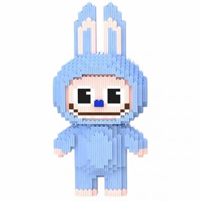 Конструктор Magic Blocks "ЛАБУБУ" БЛАКИТНИЙ 33см, 3132 деталей