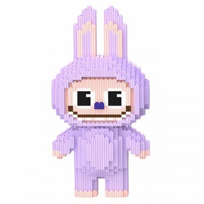 Конструктор Magic Blocks "ЛАБУБУ"ФІОЛЕТОВИЙ 33см, 3132 деталей