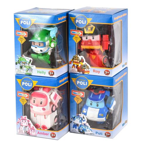 Робот-трансформер "Poli", микс видов, 8189