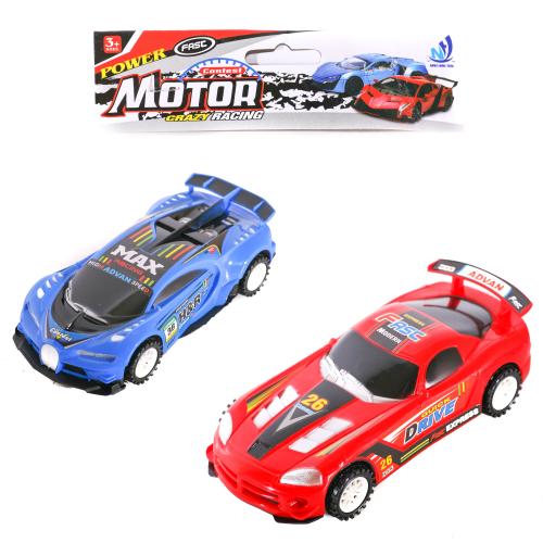 Спортивная машина, инерц-я, микс цветов, в пакете, GX-31-32A