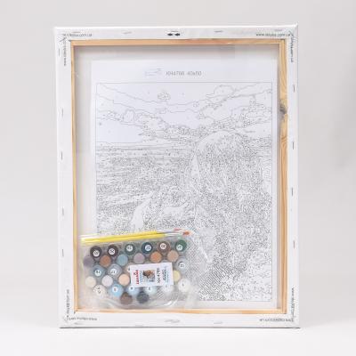 Набор для росписи по номерам "Любовь до потери сознания", 40х50 см, ID-KHO4766