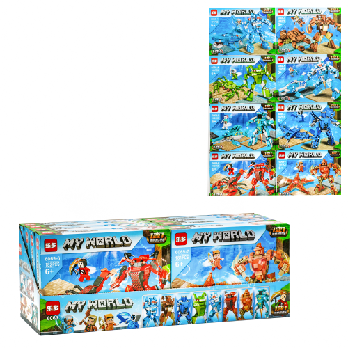 Конструктор Minecraft "My World", LB 6069 Конструктор Minecraft "My World", LB 6069