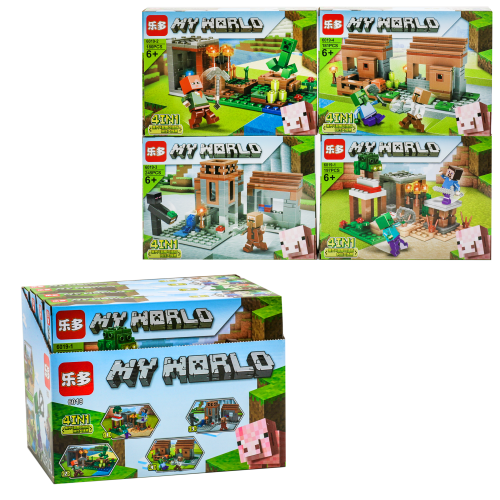 Конструктор Minecraft "My World", LB 6019 Конструктор Minecraft "My World", LB 6019