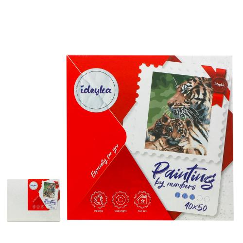 Набор для росписи "Полосатая семейка", ID-KHO4295 Набор для росписи "Полосатая семейка", ID-KHO4295