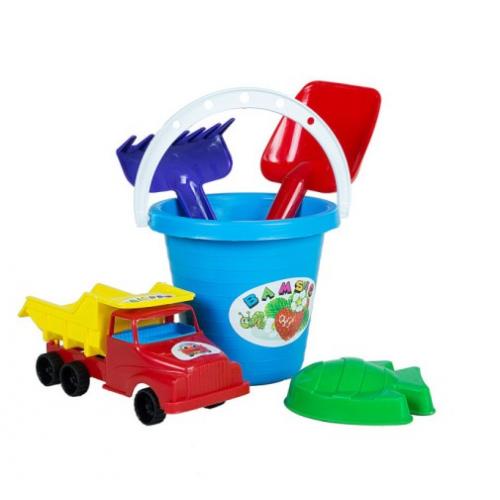 Песочный набор, в сетке, ПЦ 0115