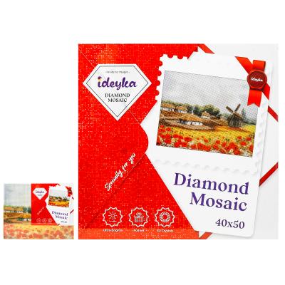 Набір з алмазною мозаїкою "Літо на хуторі" 40х50см, ID-AMO7324 Набір з алмазною мозаїкою "Літо на хуторі" 40х50см, ID-AMO7324