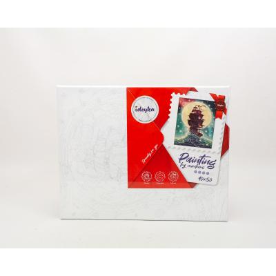 Набір для розпису по номерах "Крізь хвилі", ID-KHO2753 Набір для розпису по номерах "Крізь хвилі", ID-KHO2753