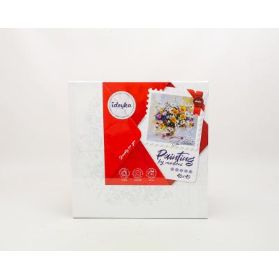 Набір для розпису по номерах "Квітковий мус" 40*40см, ID-KHO3186