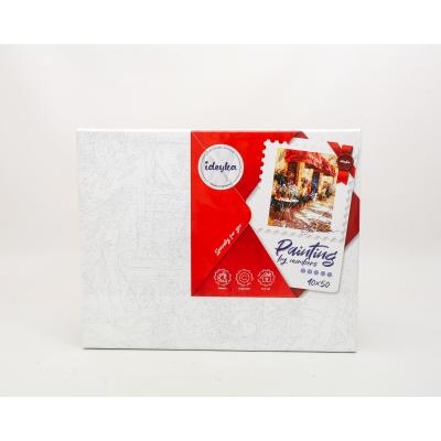 Набір для розпису по номерах. "Квітковий магазин" 40*50см, ID-KHO3590