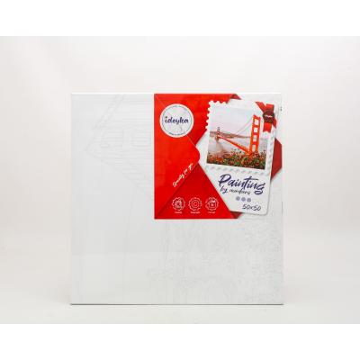 Набір для розпису по номерах. "Ранковий Сан-Франциско" 50х50см, ID-KHO3596 Набір для розпису по номерах. "Ранковий Сан-Франциско" 50х50см, ID-KHO3596