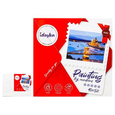 Набір для розпису по номерах. "Яскрава Угорщина" 40х50см, ID-KHO3606 Набір для розпису по номерах. "Яскрава Угорщина" 40х50см, ID-KHO3606