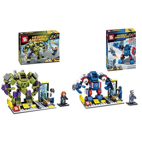 Конструктор SLUBAN, от 234 дет., в кор-ке (мал.), SY361