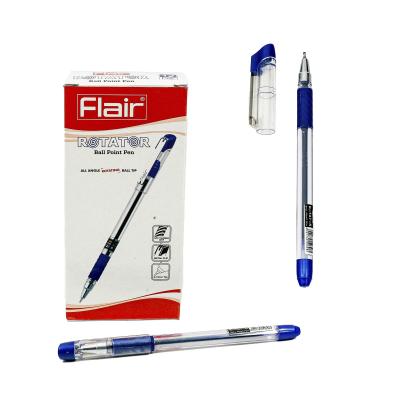 Ручка Flair Rotator, шариковая, синяя, 12 шт. (цена за штуку)