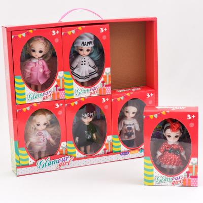 Лялька шарнірна, 16 см, 6 видів, в кор-ці, 168-1-72