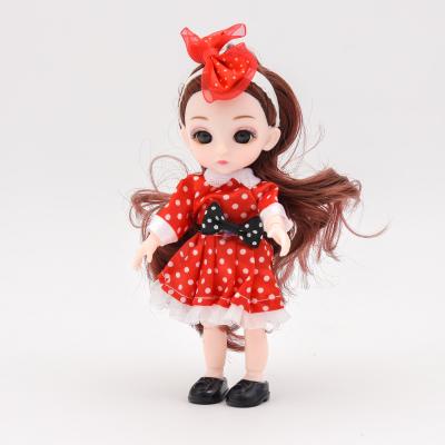 Лялька шарнірна, 16 см, 6 видів, в кор-ці, 168-1-72