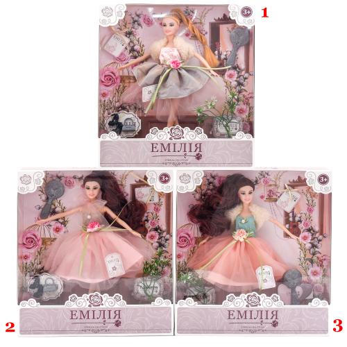 Кукла Emily, 2 вида, в кор-ке, M 4373 UA