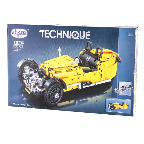 Машина-конструктор, 838 дет., в кор-ке (мал.), 1276