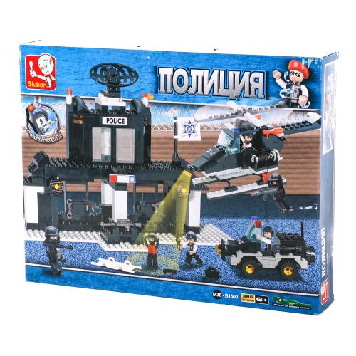 Конструктор SLUBAN Поліція, M38-B1500 Конструктор SLUBAN Поліція, M38-B1500