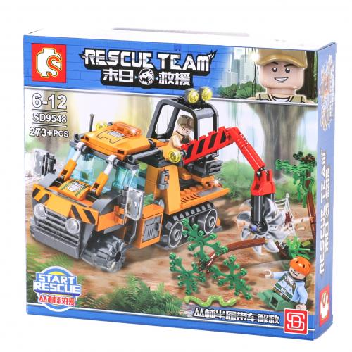 Конструктор (вертолет,стройтехника), 231 и 273 деталей, SD9547-48