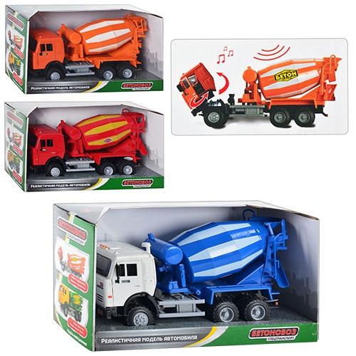 Камаз, на бат., микс видов, в кор-ке, 9117ABC