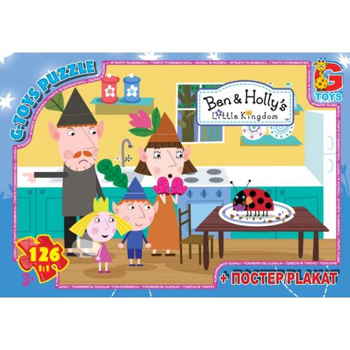 Пазлы из серии "Маленькое королевство", 126 элементов, GP-BH007