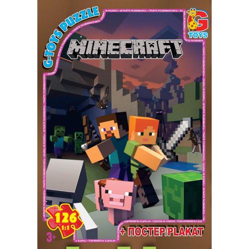 Пазлы из серии "Minecraft", 126 элементов, GP-MC775