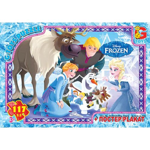 Пазлы из серии "Frozen", 117 элементов, GP-FR014 Пазлы из серии "Frozen", 117 элементов, GP-FR014