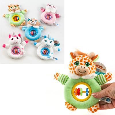 Погремушка животное плюш, A8175-81