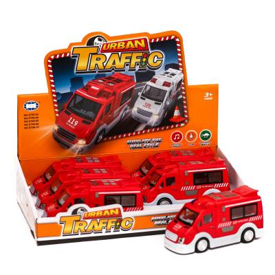 Пожарная машина, инерц-я, в дисплее, ST66-05 Пожарная машина, инерц-я, в дисплее, ST66-05