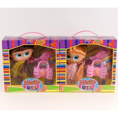 Лялька Happy Girl, 18 см, 6 видів, в кор-ці, 1816