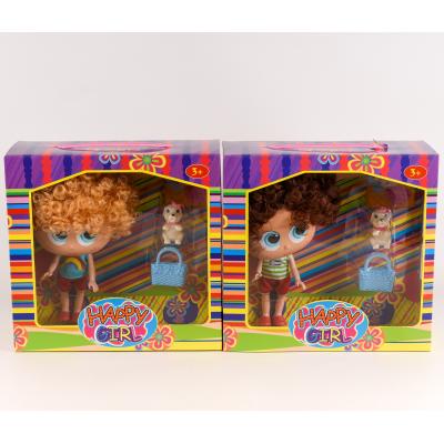 Лялька Happy Girl, 18 см, 6 видів, в кор-ці, 1816