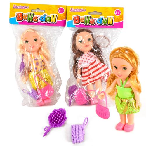 Кукла, 3 вида, в пакете, KRQ2A1