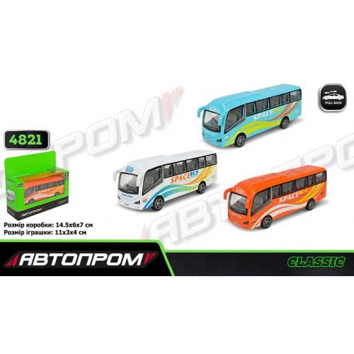 Машина "АВТОПРОМ" 4 кольори,у коробці, 4821