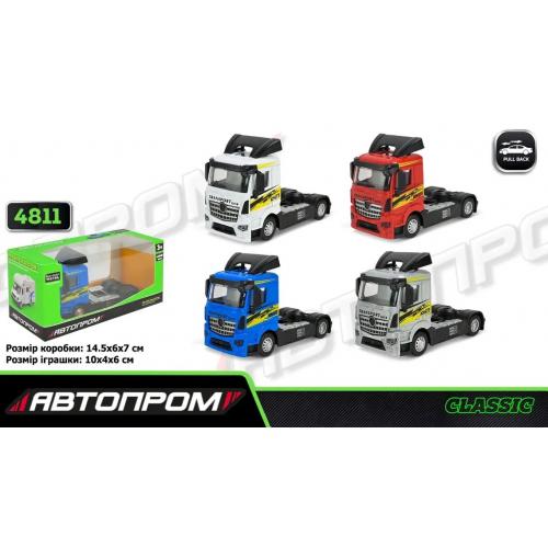 Машина "АВТОПРОМ" 4 кольори,у коробці, 4811