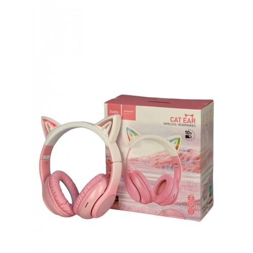 Навушники Bluetooth дитячі HOCO W42 Cat Ear, W42 Навушники Bluetooth дитячі HOCO W42 Cat Ear, W42