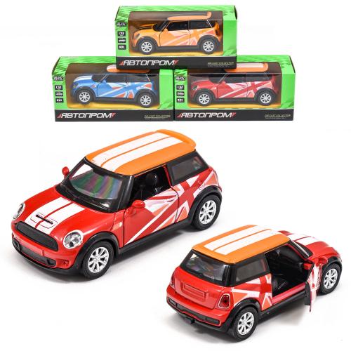 Легковая машина "АВТОПРОМ", металл, микс цветов, в кор-ке, 7T-3216