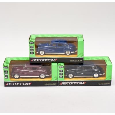 Легковая машина "АВТОПРОМ", металл, микс цветов, в кор-ке, 7T-3220