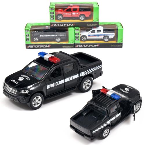 Полицейская машина "АВТОПРОМ", металл, в кор-ке, 7T-3264
