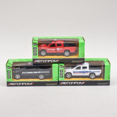 Полицейская машина "АВТОПРОМ", металл, в кор-ке, 7T-3264