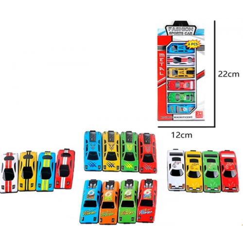 Набір "Машинки" 6 шт., 040-6