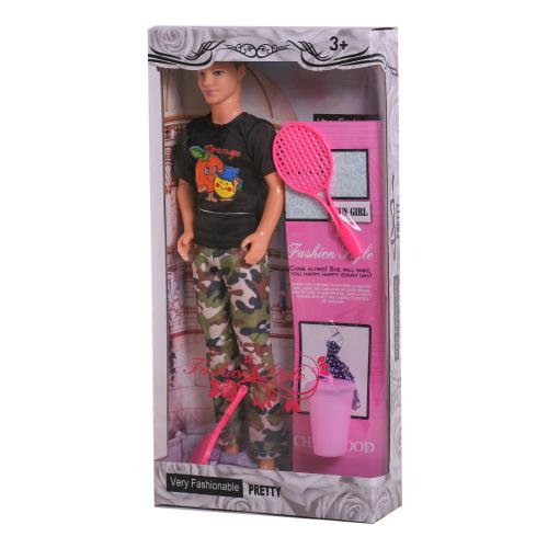 Лялька Кен, 30 см, 2 види, аксесуари, в кор-ці, 057-3 Лялька Кен, 30 см, 2 види, аксесуари, в кор-ці, 057-3