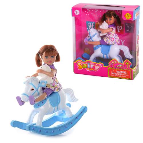 Кукла DEFA лошадка-качалка, 8296 Кукла DEFA лошадка-качалка, 8296