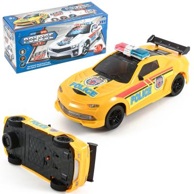 Полицейская машина, на бат., 2 вида, в кор-ке, 114-3