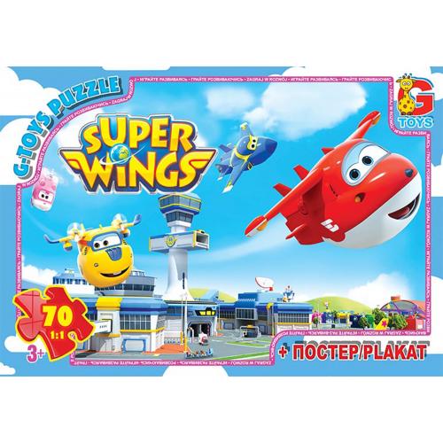 Пазлы из серии "Super Wings", 70 элементов, GP-UW226