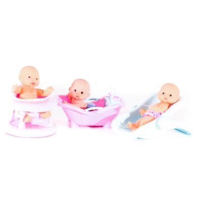 Пупс в кроватке, 6 видов, в кульке, 802-14 Пупс в кроватке, 6 видов, в кульке, 802-14