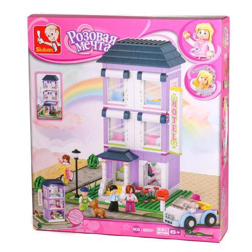 Конструктор SLUBAN Рожева мрія, M38-B0531