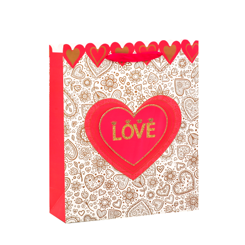 Подарунковий пакет "Heart Kant", 2214-3-2 Подарунковий пакет "Heart Kant", 2214-3-2