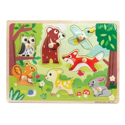 Деревянная игрушка "Лесные обитатели", MWZ-716 Деревянная игрушка "Лесные обитатели", MWZ-716