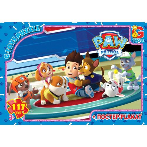 Пазлы из серии "Paw Patrol", 117 элементов, GP-PW0818
